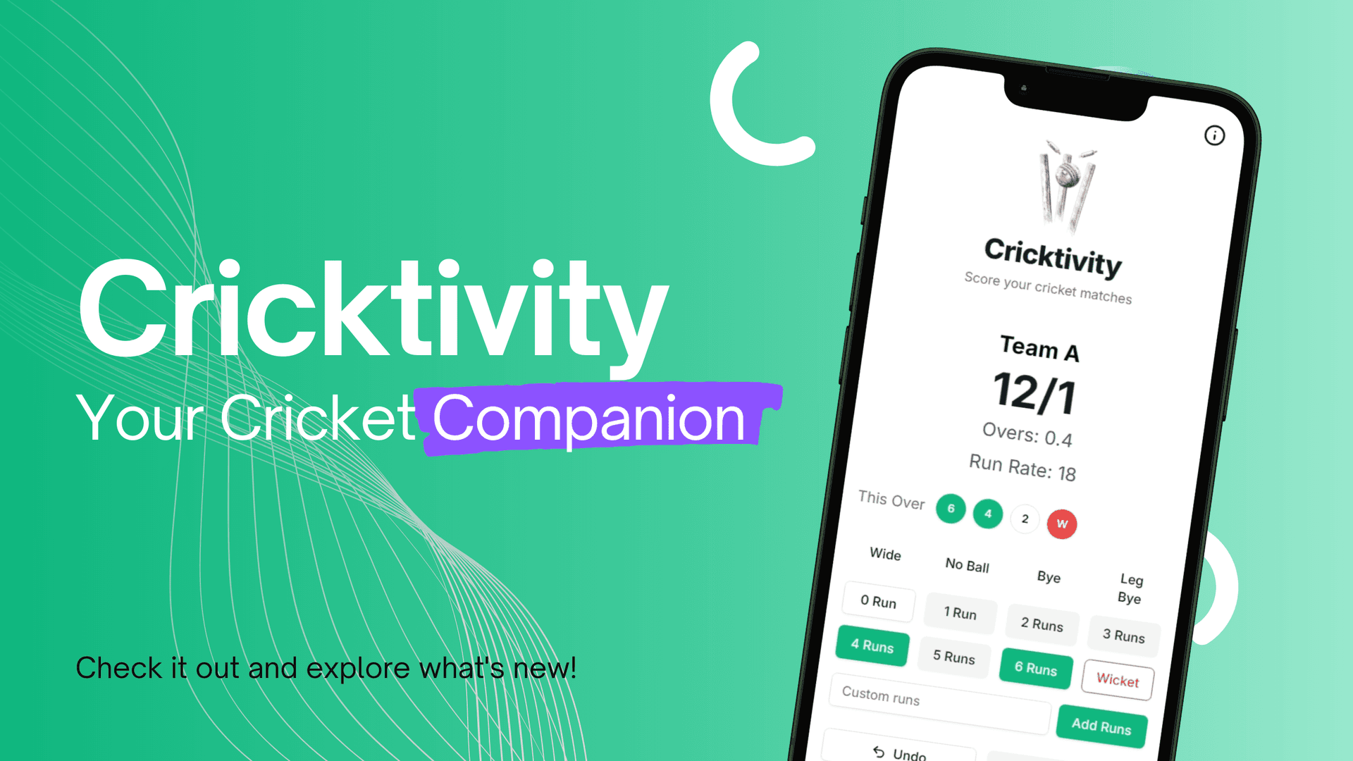 Cricket Companion Application